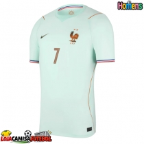 Camisa de Futebol França Ousmane Dembele #7 Equipamento Secundário Mundo 2026 Manga Curta